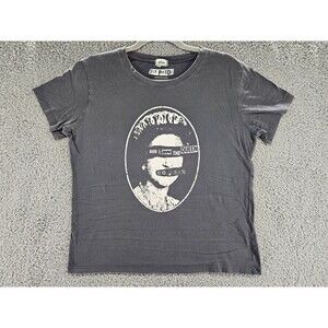 Sex Pistols Shirt Womens Medium God Save the Queen Punk Rock Band Tee